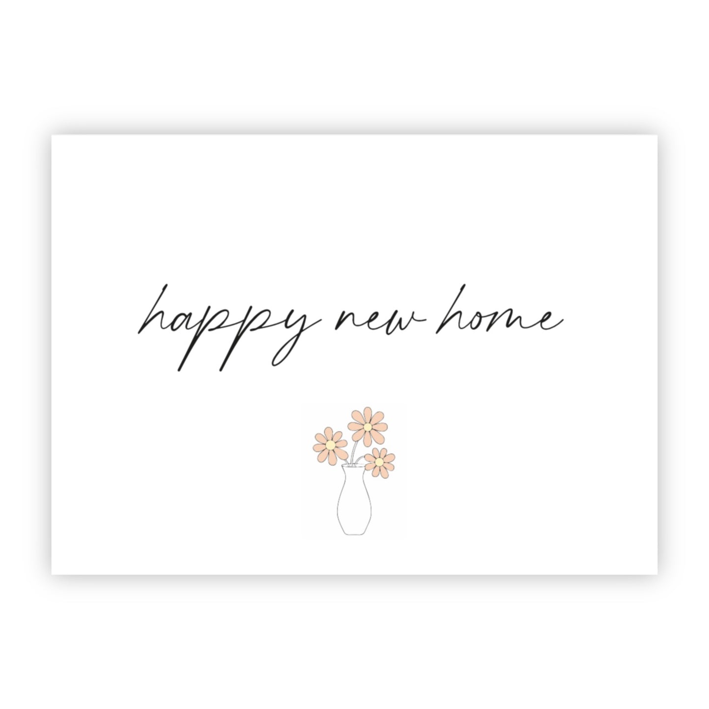 Wenskaart | Happy new home