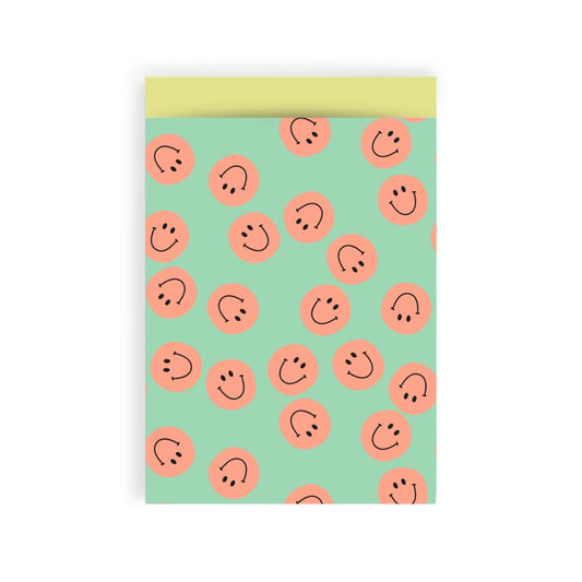 Cadeauzakjes | Smileys mint 5 stuks