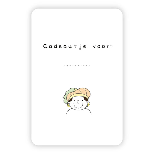 Minikaart sinterklaas | Cadeautje voor…