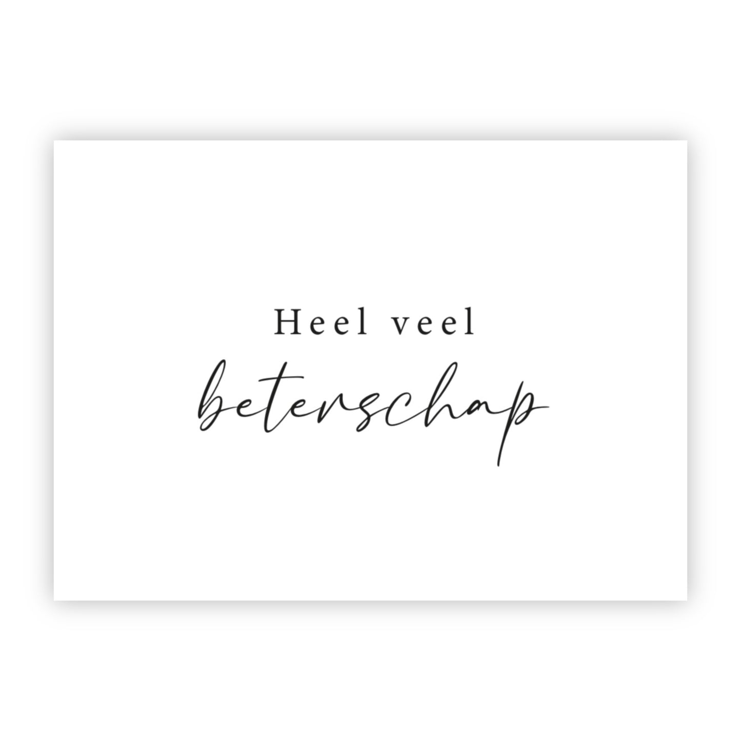 Wenskaart | Heel veel beterschap!