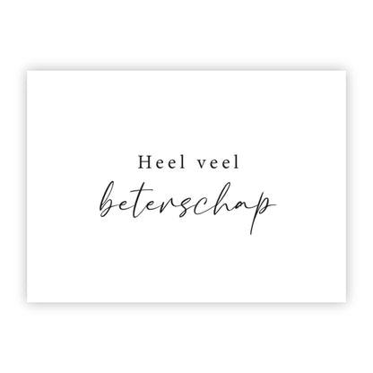 Wenskaart | Heel veel beterschap!