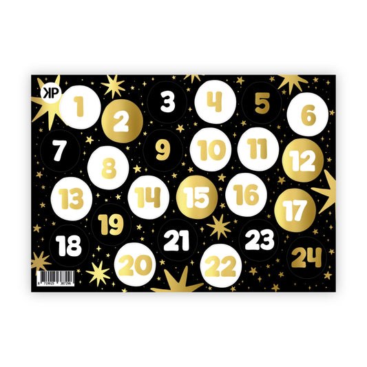 Cadeaustickers  | Stickervel advent