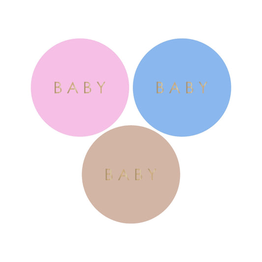 Cadeaustickers | Baby 10 stuks