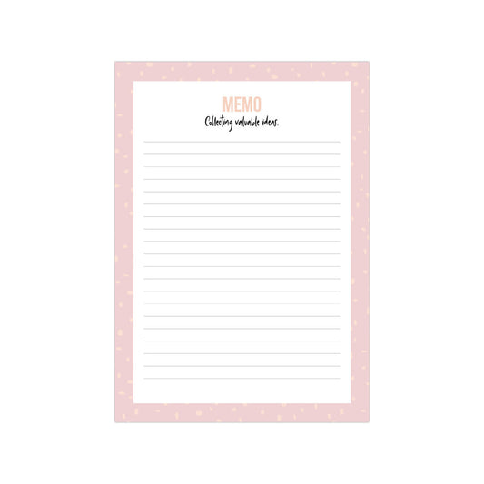 Notitieblok | Minimal dots pink