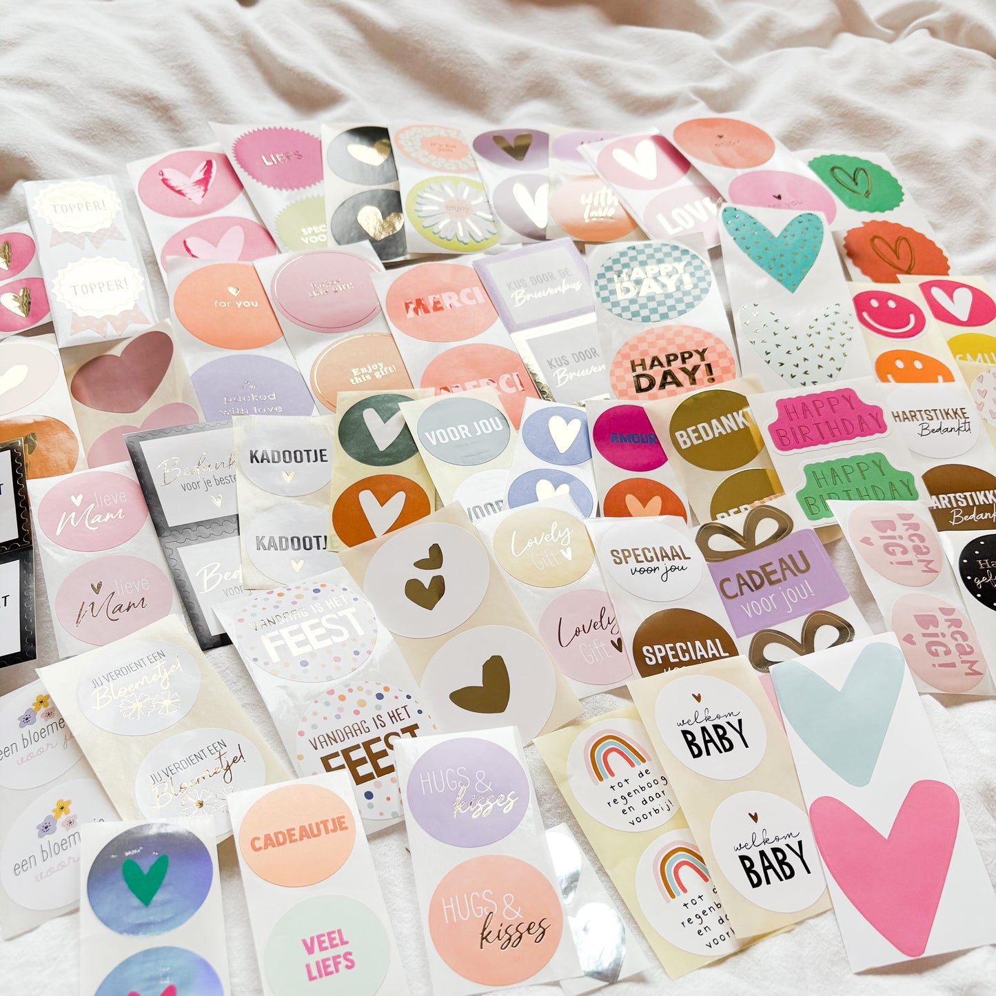 Inpakset | 100 cadeaustickers