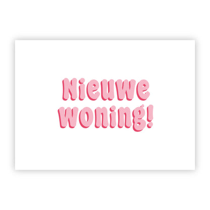 Wenskaart | Nieuwe woning!