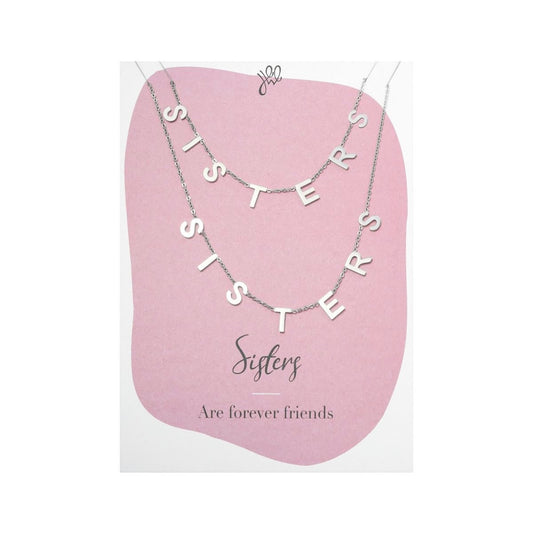 Ketting | Sisters zilver