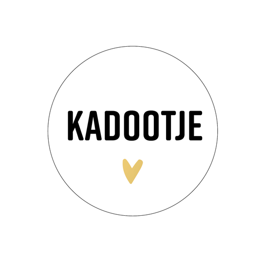 Cadeaustickers | Kadootje 10 stuks